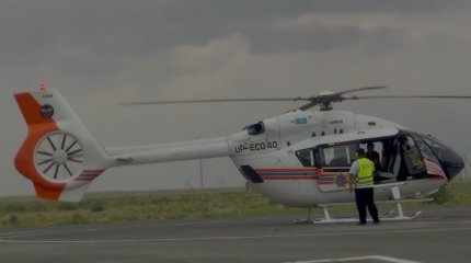 ТЖМ медициналық авиациясы жаңа туған нәрестені тасымалдады