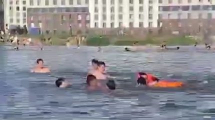 Суға батып бара жатқан оқушы құтқарылды