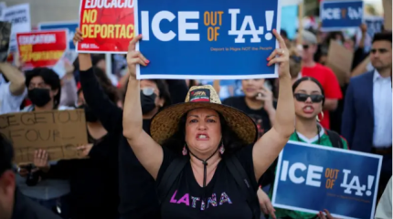 Протесты вышли из под контроля: Трамп вводит Национальную гвардию в Лос-Анджелес