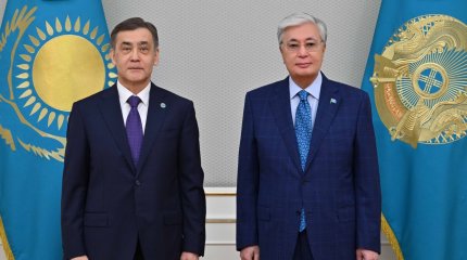 Мемлекет басшысы Шанхай ынтымақтастық ұйымының бас хатшысы Нұрлан Ермекбаевты қабылдад