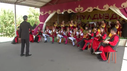 Қарағандыда балалар лагерінде «Домбыра party» өтті