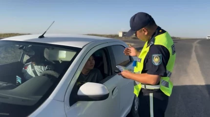 На трассах к Алаколю и Балхашу усилены меры безопасности