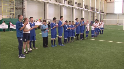 Астанада ерекше балалар футбол лигасында өнер көрсетті