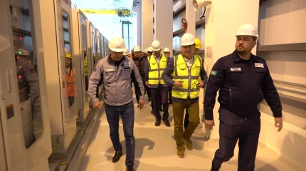 «AMANAT» партиясының депутаттары Атыраудағы электр станциясының жұмысымен танысты