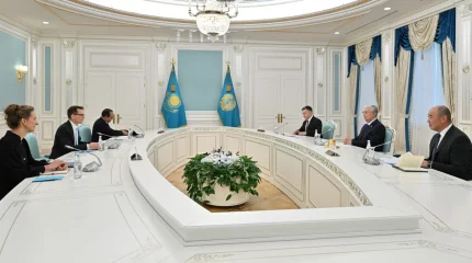 Мемлекет басшысы Швейцария Ұлттық банкін басқарушылар кеңесінің төрағасы Мартин Шлегельді қабылдады
