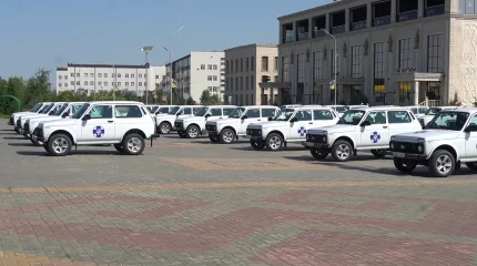 106 новых служебных автомобилей получили ветеринары Западно-Казахстанской области