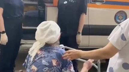 86 жастағы қария өртеніп кете жаздады