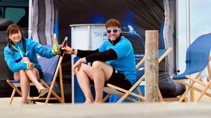 Немецкая полиция обещает новым сотрудникам бесплатное мороженое и напитки на пляже