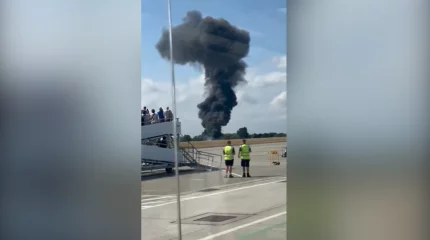 Ұлыбританияда Саутенд әуежайынан ұшып шыққан шағын ұшақ апатқа ұшырады