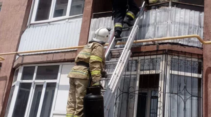 Тұрғын үйденг өрт шығып, 15 адам құтқарылды