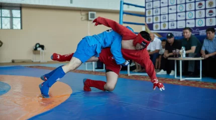 Түркістанда алғаш рет самбодан Ұлттық ұлан чемпионаты өтіп жатыр