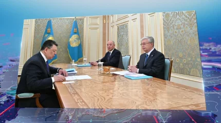 Глава государства принял заместителя Премьер-министра Каната Бозумбаева