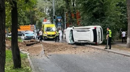 Алматыда газ құбыры жарылысынан екі адам зардап шеккен