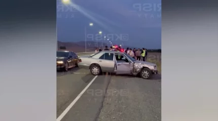 Алматы-Өскемен тас жолында полиция қызметкерінің қатысумен жол апаты болды