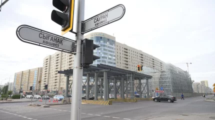 Сығанақ көшесінің бір бөлігі жөндеу жұмысына байланысты жабылды