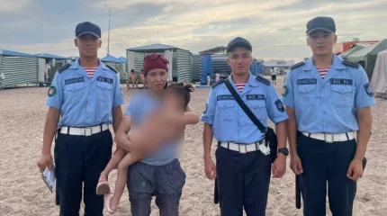 4-летнюю девочку искали на Капчагайском водохранилище