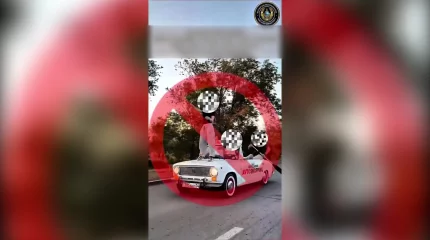 Ақтөбеде көліктің капотына шығып, би билеген бойжеткен қатаң жазаланды