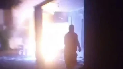 Фельдшеры по дороге с вызова спасли семью из пожара под Текели