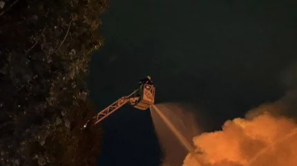 Торговый центр загорелся в Кентау