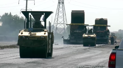 Қызылордада Ұлттық сапа орталығының мамандары қаладағы жол құрылыстарына сынама жасады