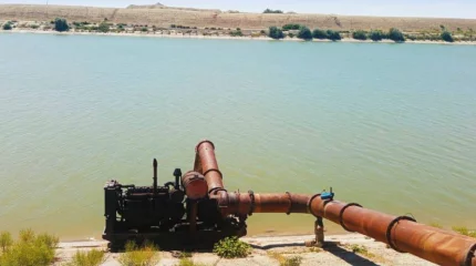 9 незаконных насосных установок для забора воды выявили на реке Сырдарья