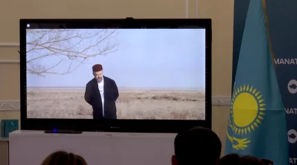 Павлодарда Абайдың қара сөздері  топтастырылған аудио жинақтың тұсауы кесілді