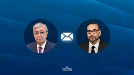 Токаев поздравил короля Марокко с Днем Трона