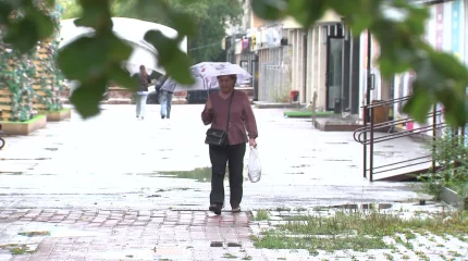 Резкое похолодание и дожди с грозами прогнозируют в ближайшие дни Казахстане