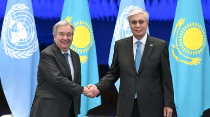 Мемлекет басшысы БҰҰ Бас хатшысы Антониу Гутерришпен келіссөз жүргізді