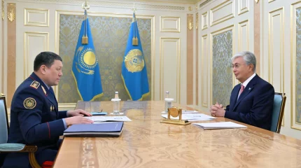 О криминогенной обстановке глава МВД доложил Токаеву