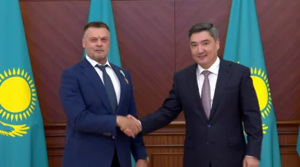 Құрылыс саласының мамандары мен ардагерлеріне мемлекеттік наградалар табысталды