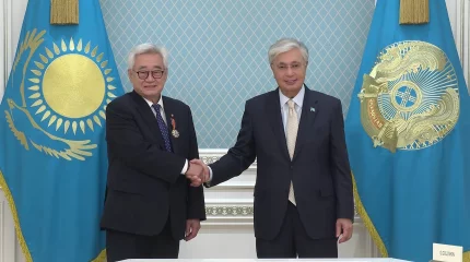 Глава государства принял президента Всемирной федерации таеквондо