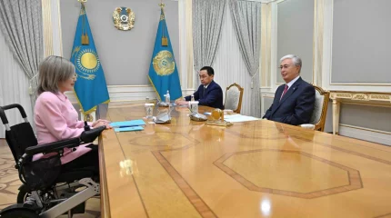 Мемлекет басшысы Адам құқықтары жөніндегі уәкілдің Астана қаласы бойынша өкілі Баян Жалмағанбетованы қабылдады