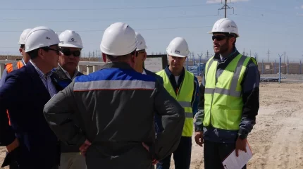 Ход строительства ГПЗ В Жанаозене проверил депутат Мажилиса Парламент РК