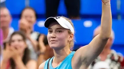 Елена Рыбакина вышла в полуфинал турнира WTA 1000 в Цинциннати