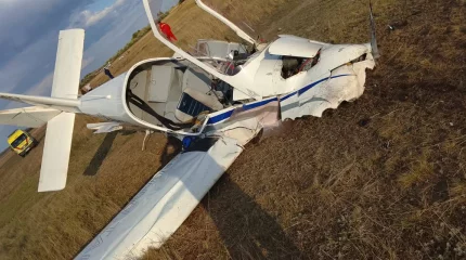 Два человека погибли при крушении самолёта под Астаной