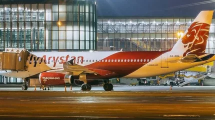 Скандал на борту FlyArystan: пассажирка толкнула сотрудника аэропорта (ВИДЕО)