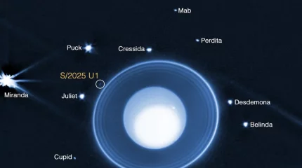 Обнаружен новый, 29-й спутник Урана