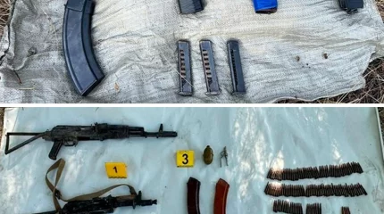 ҰҚК бірнеше өңірде заңсыз сақталған қару мен оқ-дәрілерді тәркіледі