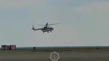 Надежда с неба: вертолёт «Казавиаспаса» доставил больного в Жезказган