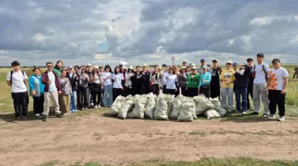 Акцию Stop Musor провели в Астане