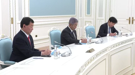 Глава государства принял министра иностранных дел Японии