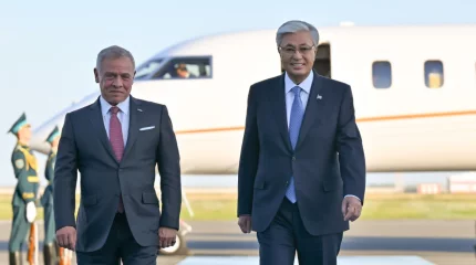 Токаев встретил Короля Иордании в аэропорту Астаны