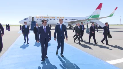 Қазақстанға Тәжікстанның Маджлиси Оли Маджлиси милли Төрағасы Рустами Эмомали келді