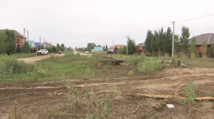 Ақтөбенің іргесіндегі Жаңақоныс ауылы өркениеттен тыс қалып отыр