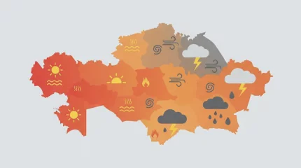 О чрезвычайной жаре и резком похолодании предупредили в МЧС