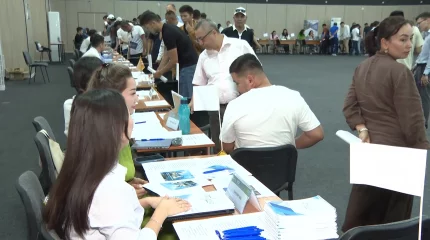 Атырауда бос жұмыс орындары жәрмеңкесі өтті