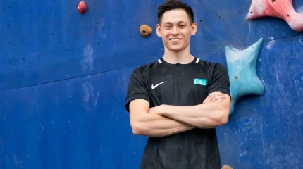 Спорттық құзға өрмелеуден Ришат Хайбуллин Алматыда өткен Азия кубогы кезеңінде жеңіске жетті