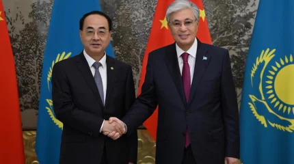 Мемлекет басшысы CRRC директорлар кеңесінің төрағасы Сунь Юнцайды қабылдады