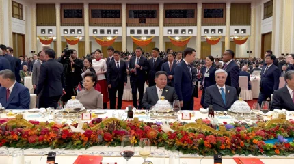 Президент салтанатты қабылдауға қатысты